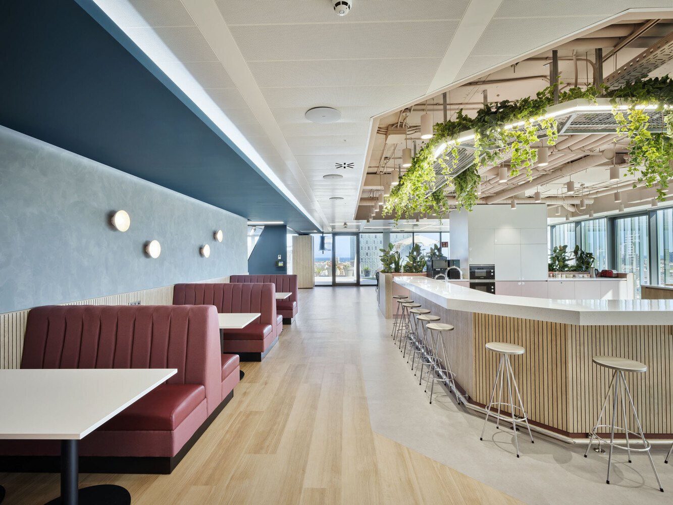 Thoughtworks office y zona informal
