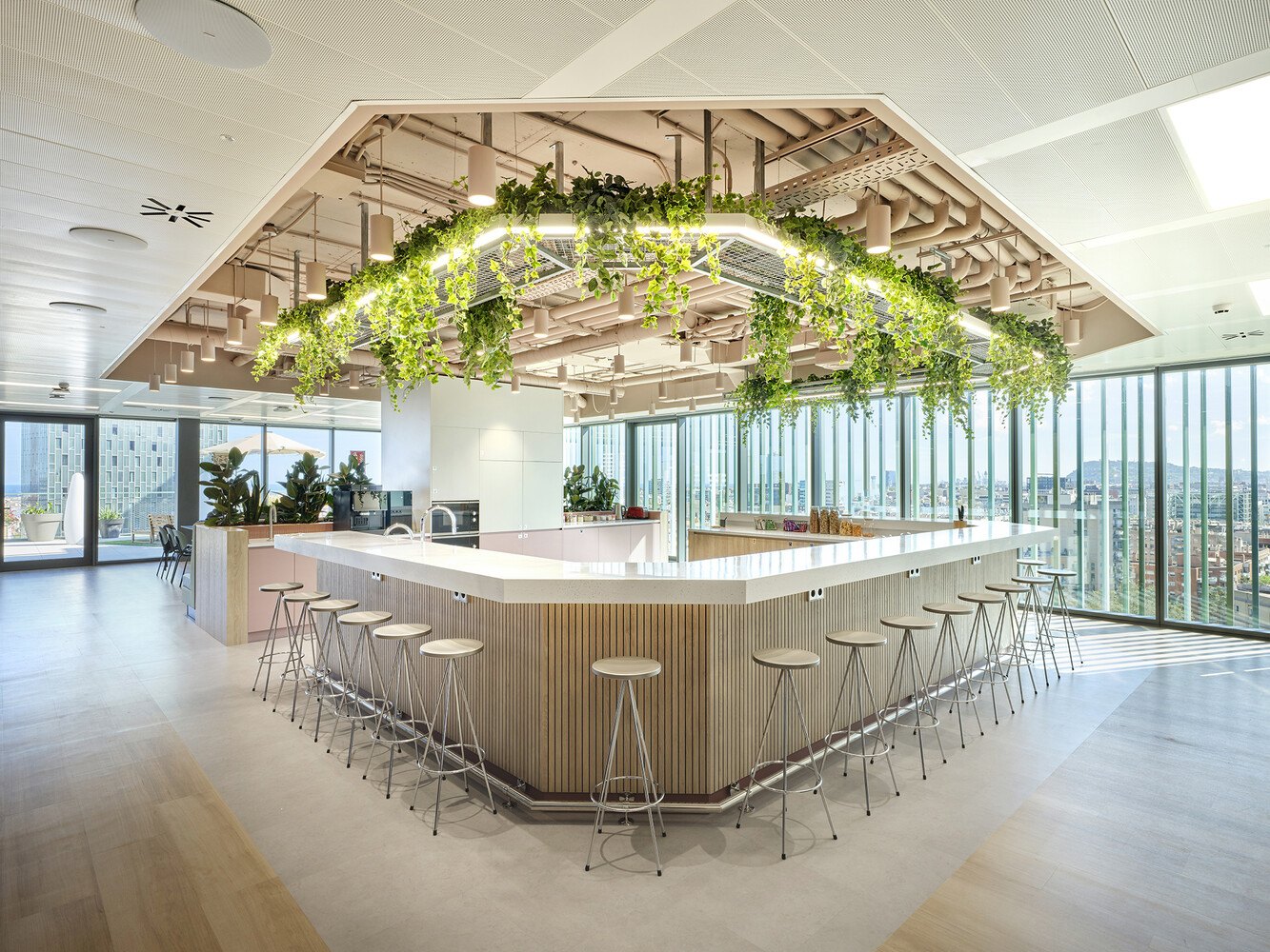 Thoughtworks isla central y comedor