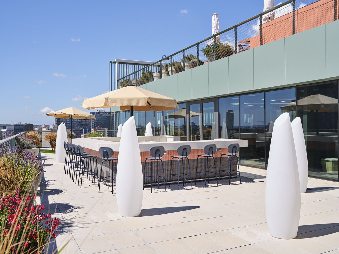 Thoughtworks terraza corporativa